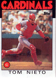 1986 Topps Baseball Cards      088      Tom Nieto